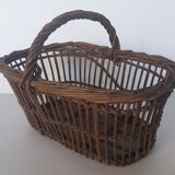 Rattan basket or wicker basket