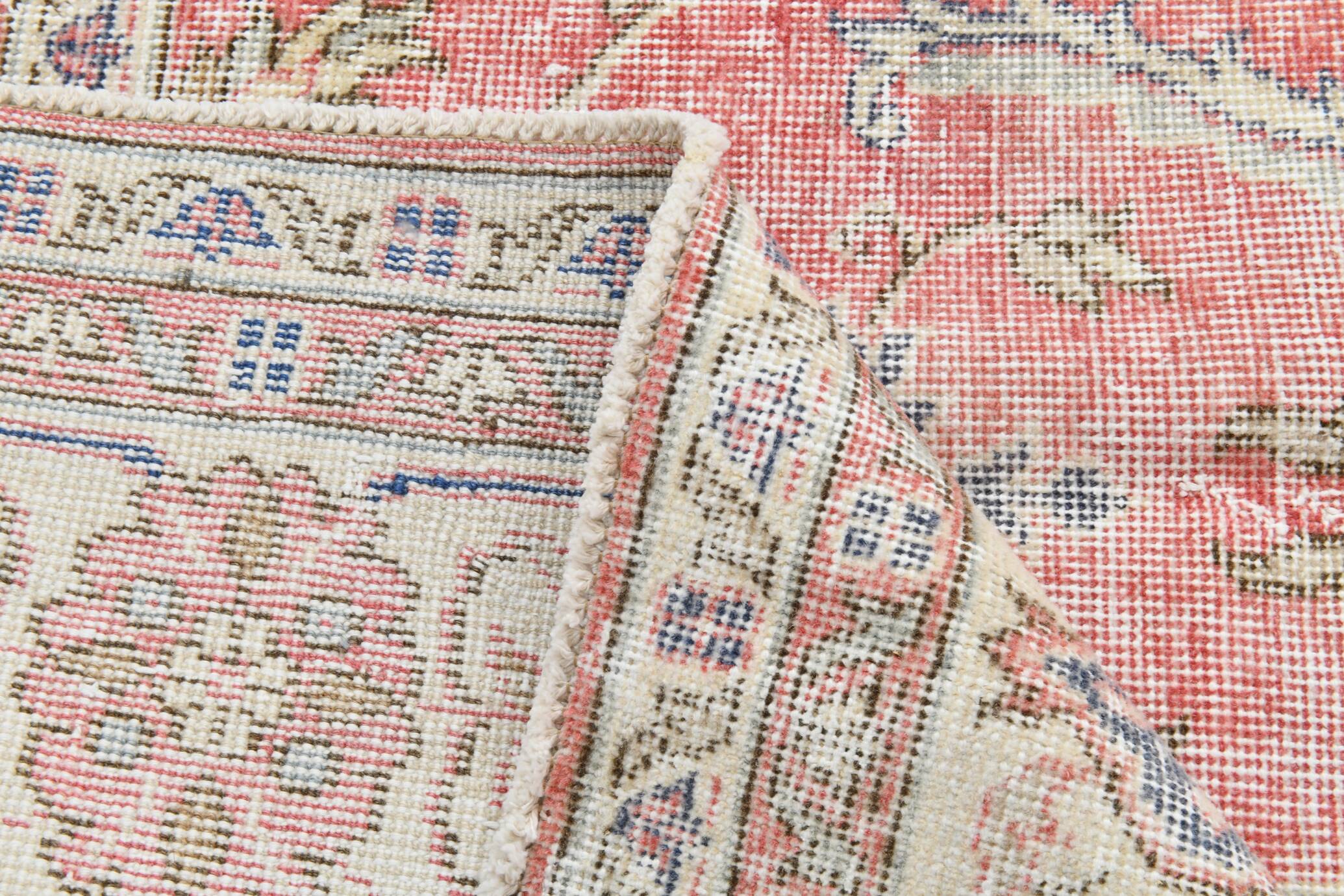 7x10 Dusty Red Persian Area Rug, 205x322Cm