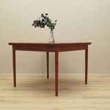 Teak table, Danish design, 1970s, production: Denmark