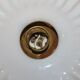 Apply wall light brass Swan neck
