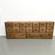 Large Pine Workshop Furniture with Drawers