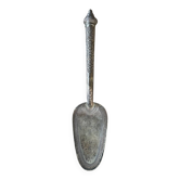 Serving Spoon, in Chiseled Silver, Minh Mol Hallmarks, Cambodia