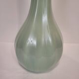 Vase / Verre Soliflore, vert céladon, 70's - France