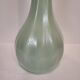 Vase / Verre Soliflore, vert céladon, 70's - France