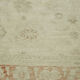 Hand-knotted persian vintage 1970s 196 cm x 295 cm beige wool carpet