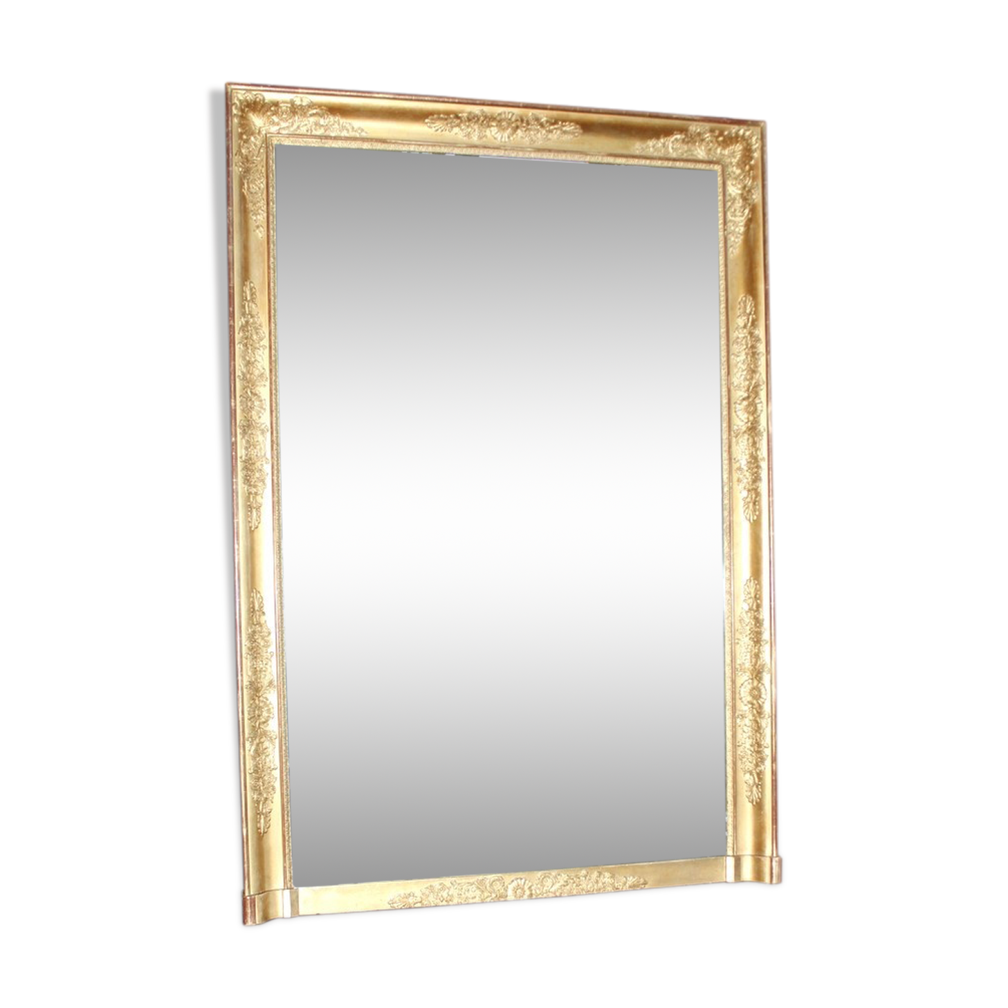 Miroir doré empire XIXème 125x179cm