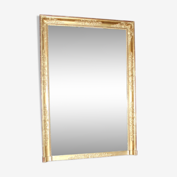 Miroir doré empire XIXème 125x179cm