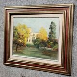 Emil Bert HARTWIG: Oil painting on canvas, architectural view