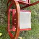 4 chaises bois rouge Baumann Argos