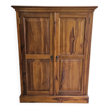 Bookshelf storage furniture bibus shelves solid old teak wood