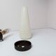 Lot of 4 gold brass wall light and glasses from the 60s