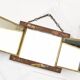 Antique Triptych Wall Mirror – Vintage 1940s Folding Dressing Table Mirror