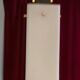 3-light ceiling light, in opaline and brass Maison Arlus 1950