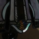 Tiffany style lamp, stained glass, art nouveau