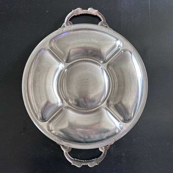 Plat apéritif en inox