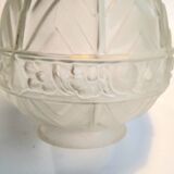 Glass for art deco lamp