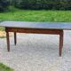 Farmhouse table, late 19th/early 20th century, 6 drawers, slate top 2
