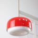 Space-age Red Medusa Pendant Lamp by Luigi Massoni for Guzzini, 1970s