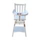 Baby chair high chair made of vintage wood