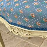 Set of 4 Louis XV style lacquered chairs