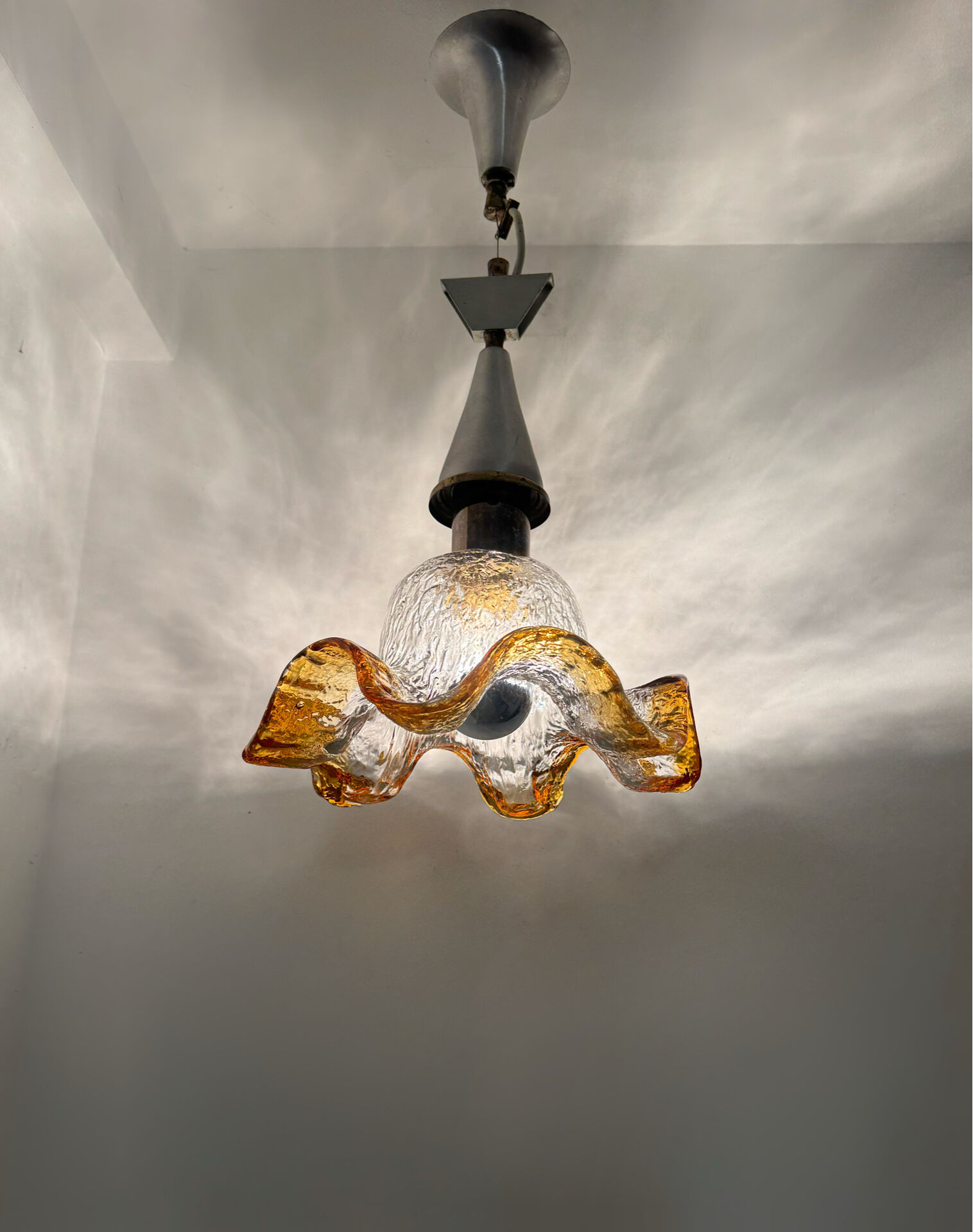 Murano glass chandelier from the 1970s.