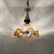 Murano glass chandelier from the 1970s.