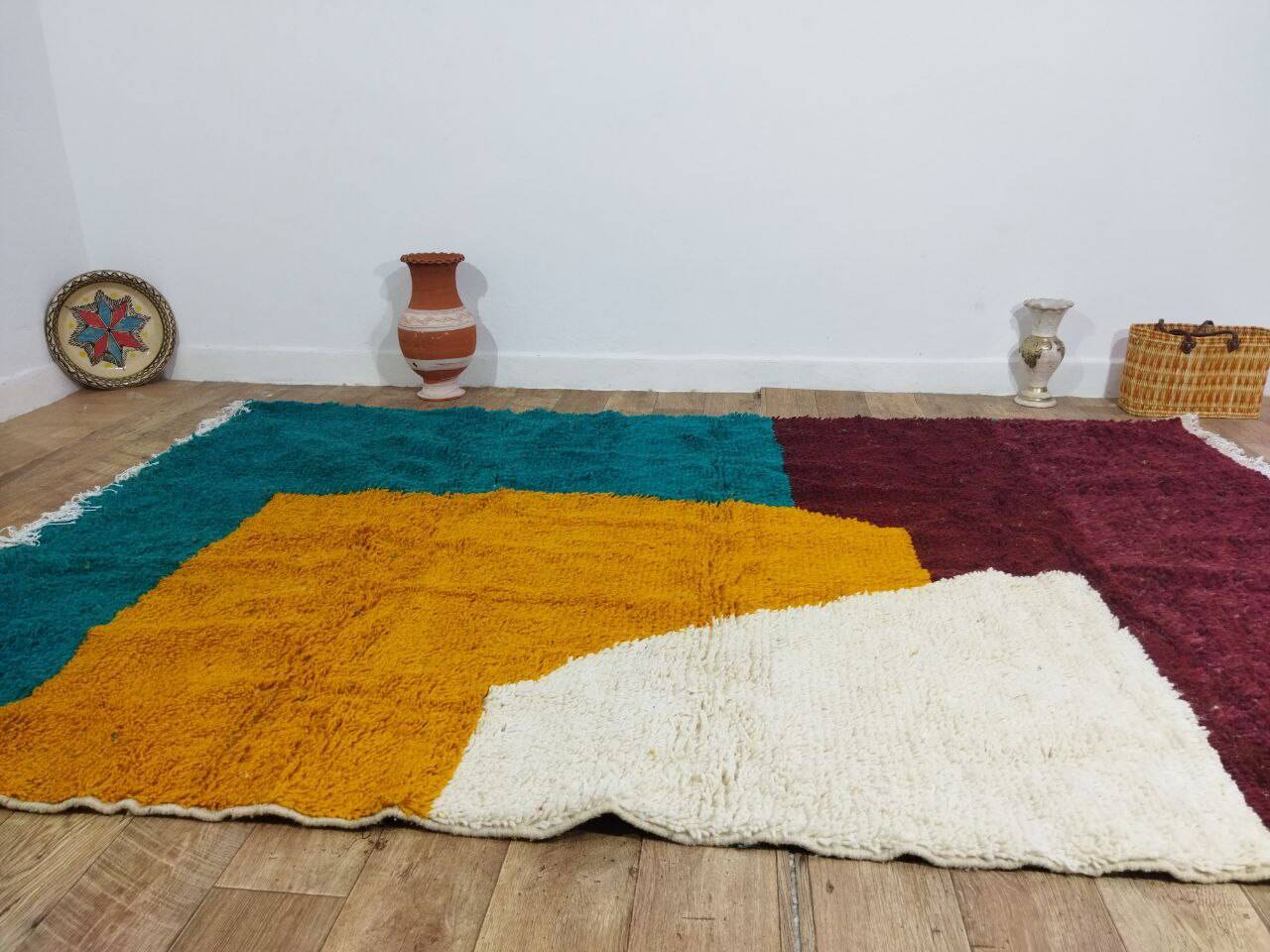Handmade Moroccan Berber Rug 295 X 197 CM