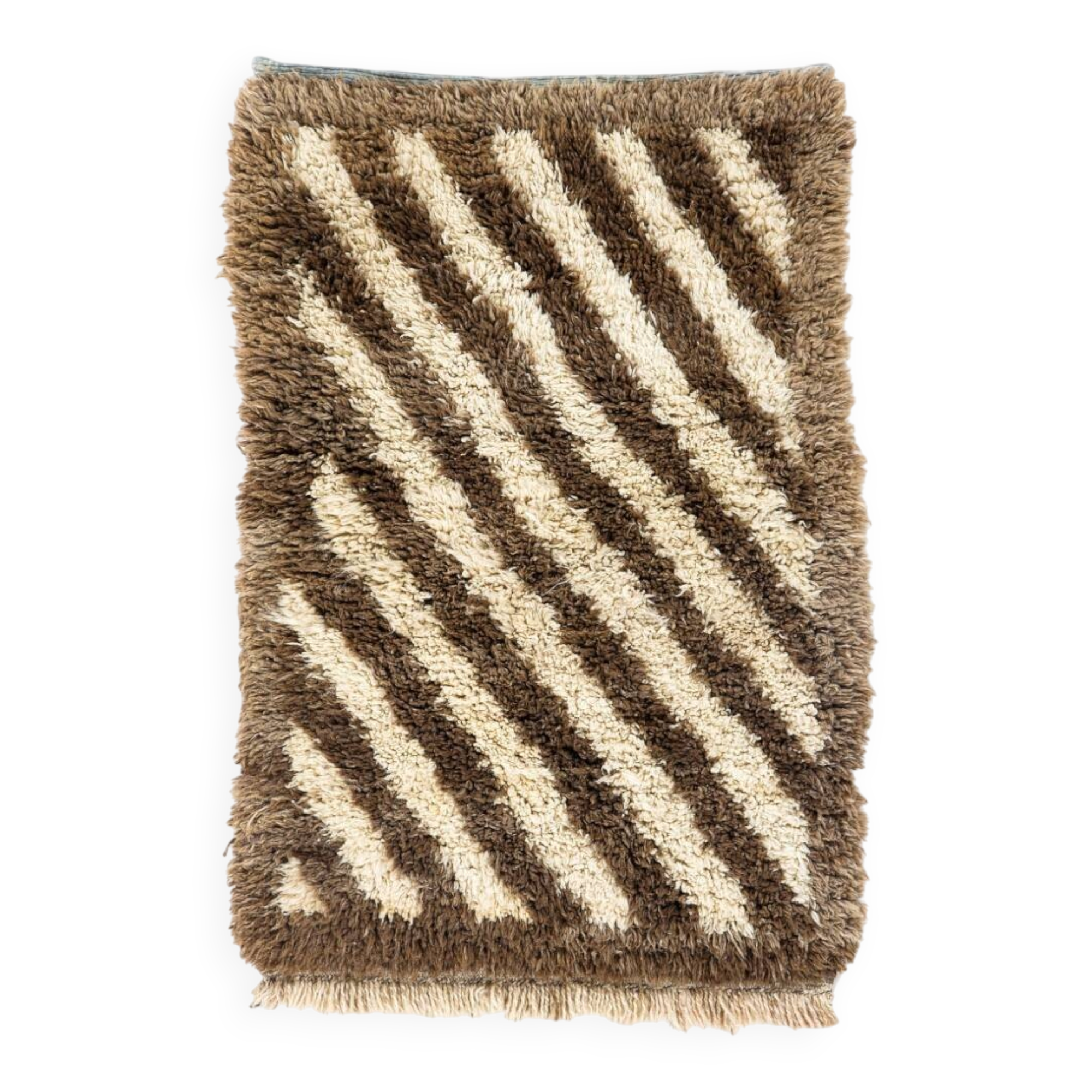 New Hand Knotted Tulu Rug made of Natural Undyed Wool