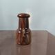 Vintage olive wood condiment service