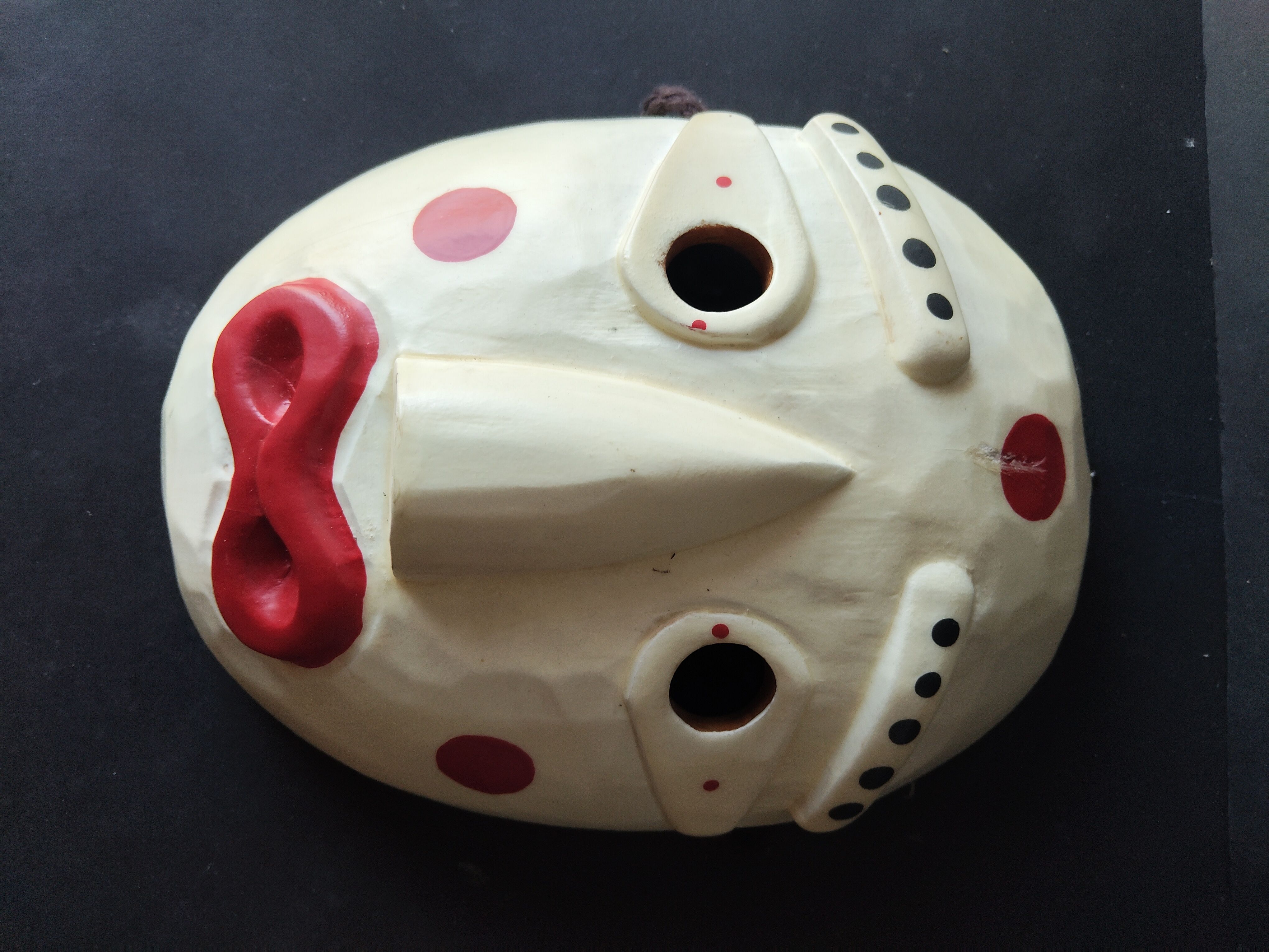 Korean wooden mask – Travel souvenir – Artisan wall decoration