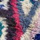 Vintage azilal berber carpet 75x160 cm