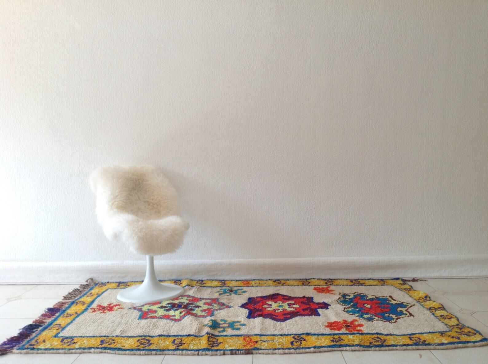 Tapis boucherouite  135x230cm