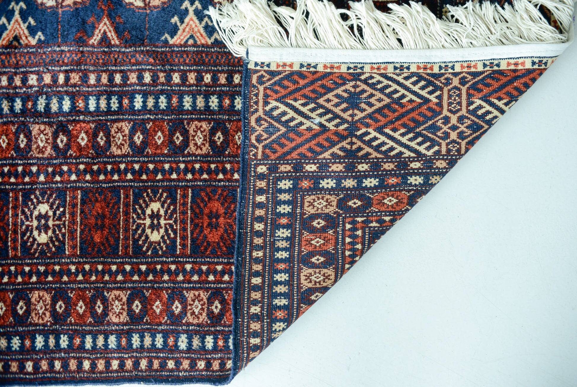 Hand woven vintage - Caucasian rug