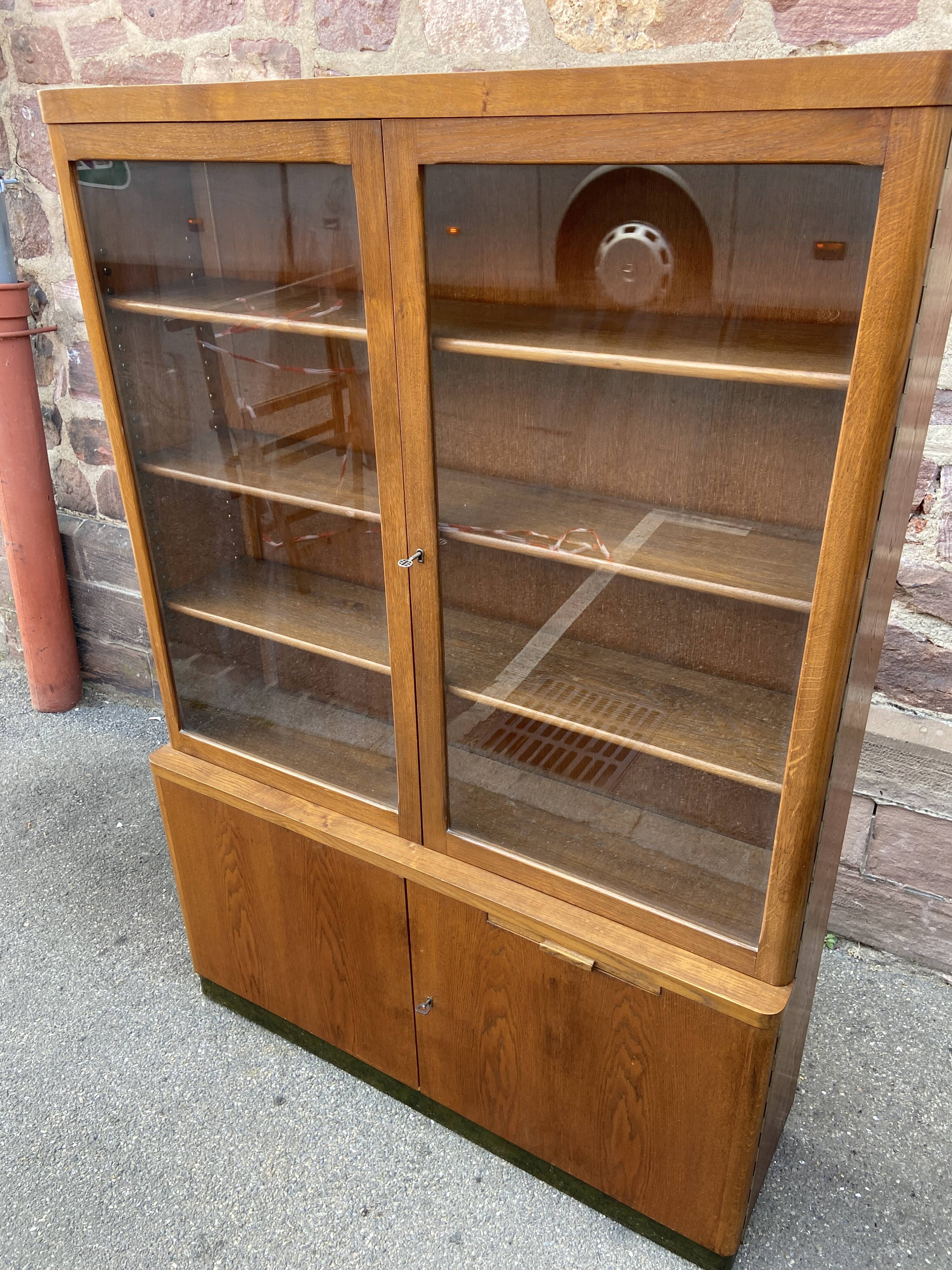 Art deco bookcase 50s