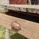 Farmhouse table with drawer