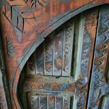 Decorative wooden moroccan window