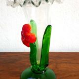Vase verre soufflé