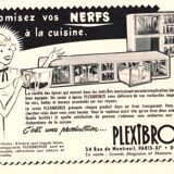 Storage unit with lockers brand PlexiBronze - 1950s