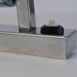 Wall Bauhaus or Functionalist Chrome Wall Lamp, 1930s