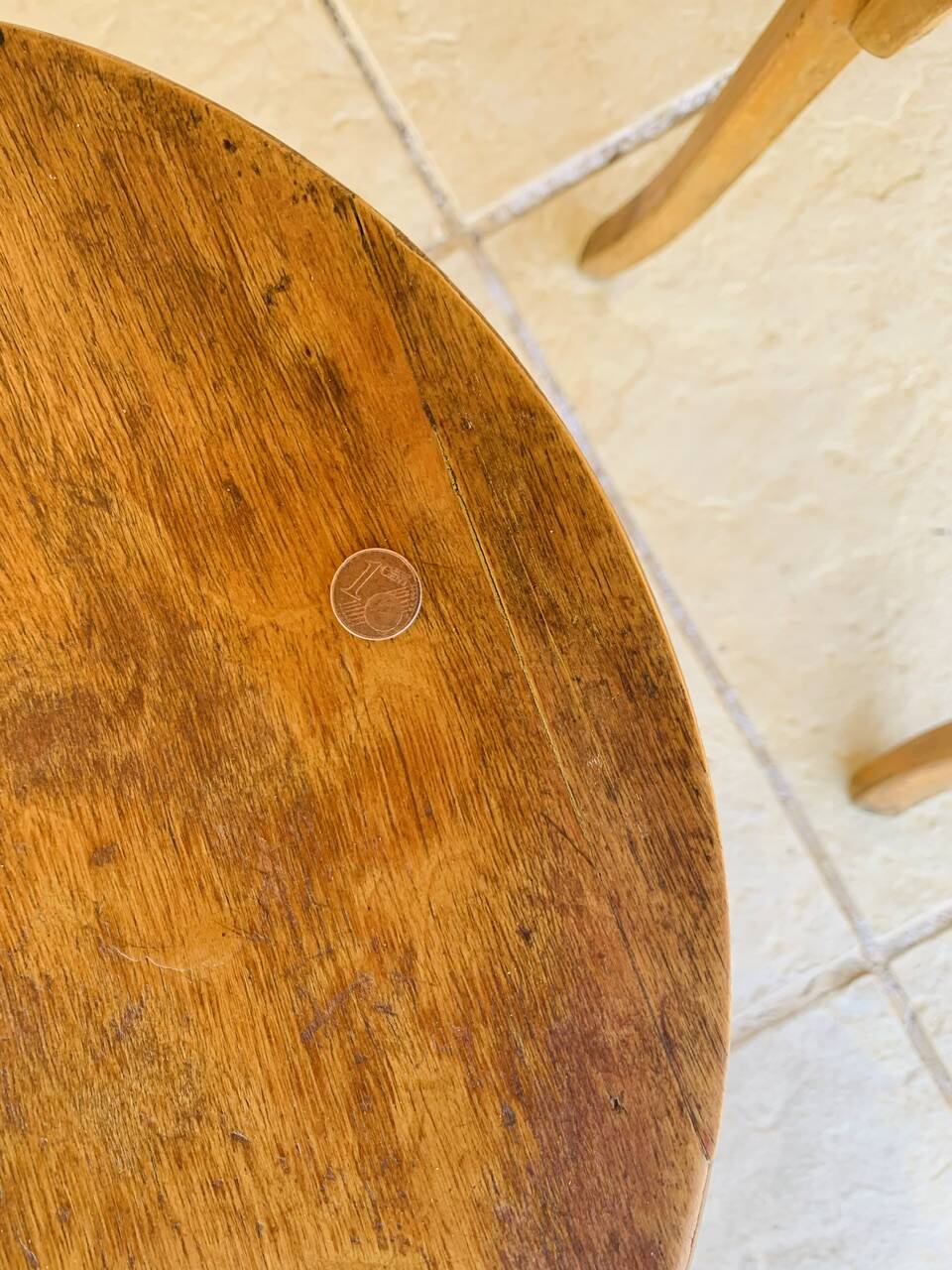 Pair of Vintage Baumann Stools, Model 92, Circa 50s/60s