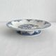 Low iron earthenware compote dish with Gien eagle decoration