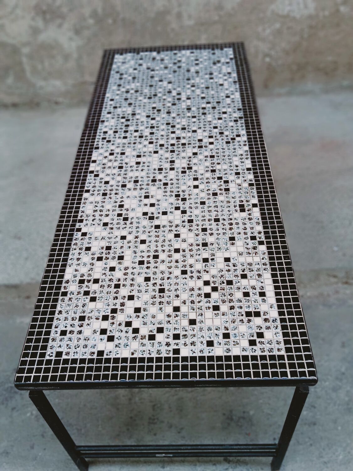 Mosaic coffee table
