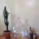 Demijohn blown glass, 60 liters