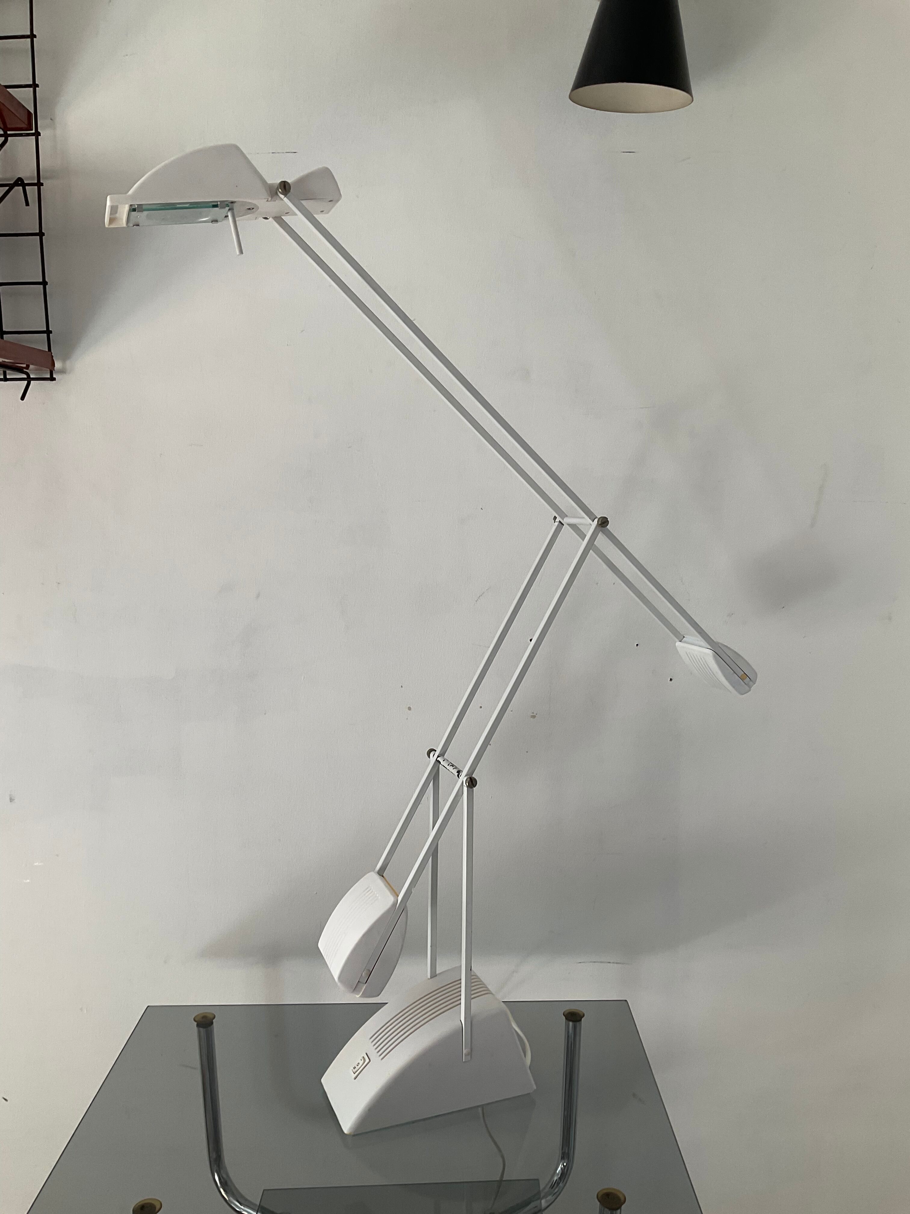 Honsel Leuchten articulated desk lamp, 70s-80s
