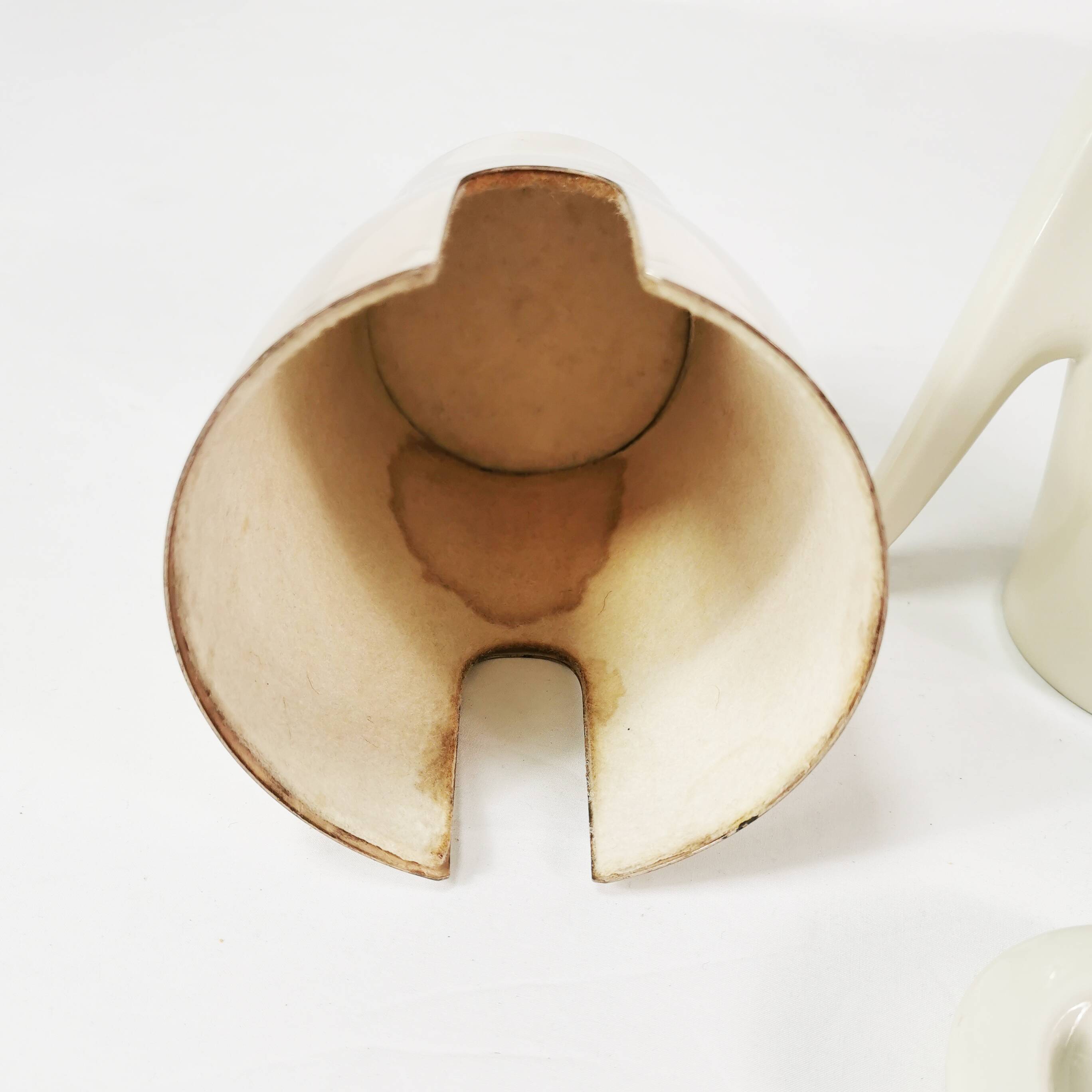 Art Deco jug with warmer, HKE, Germany, 1950s