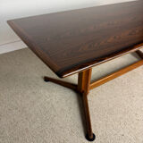 Vintage coffee table – Wooden top & star base