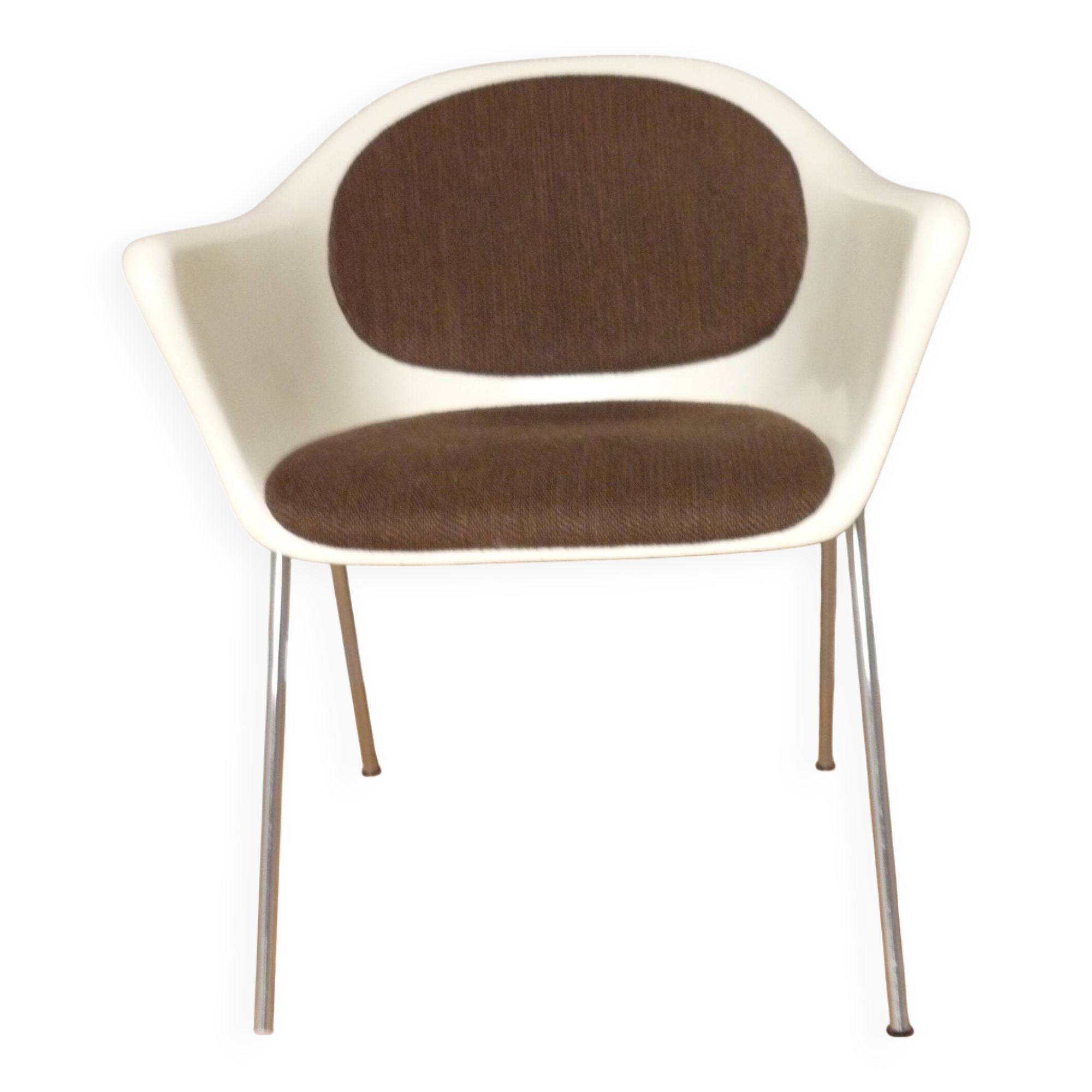 "Space Age" fiberglass armchair