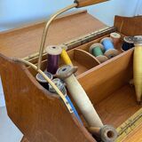 Vintage worker compass feet