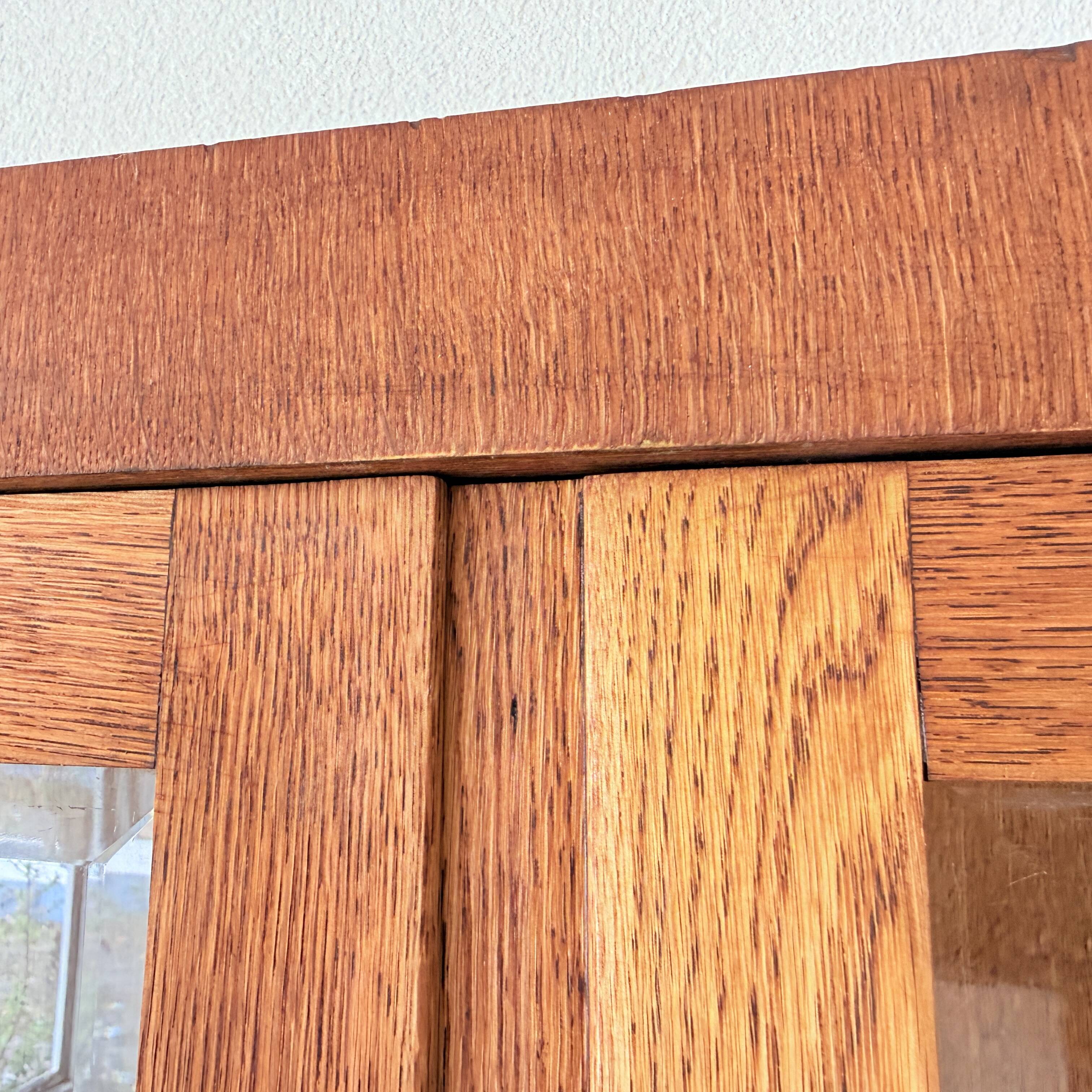 Elegant Art Deco-style hanging display cabinet