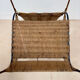 Fauteuil en métal cordé